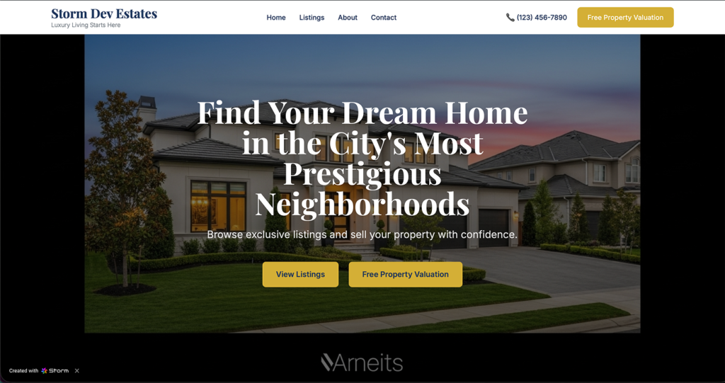 Luxury living starts here